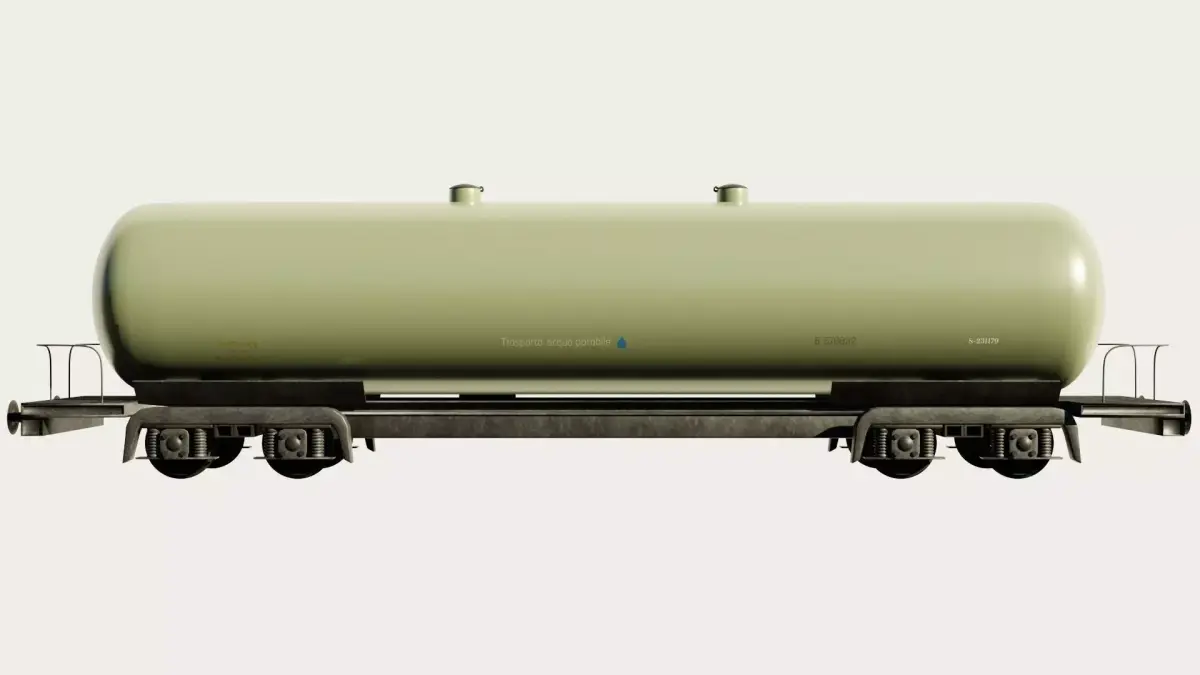 Realistic wagon model optimized UE4 Low-poly 3D model Low-poly 3D model