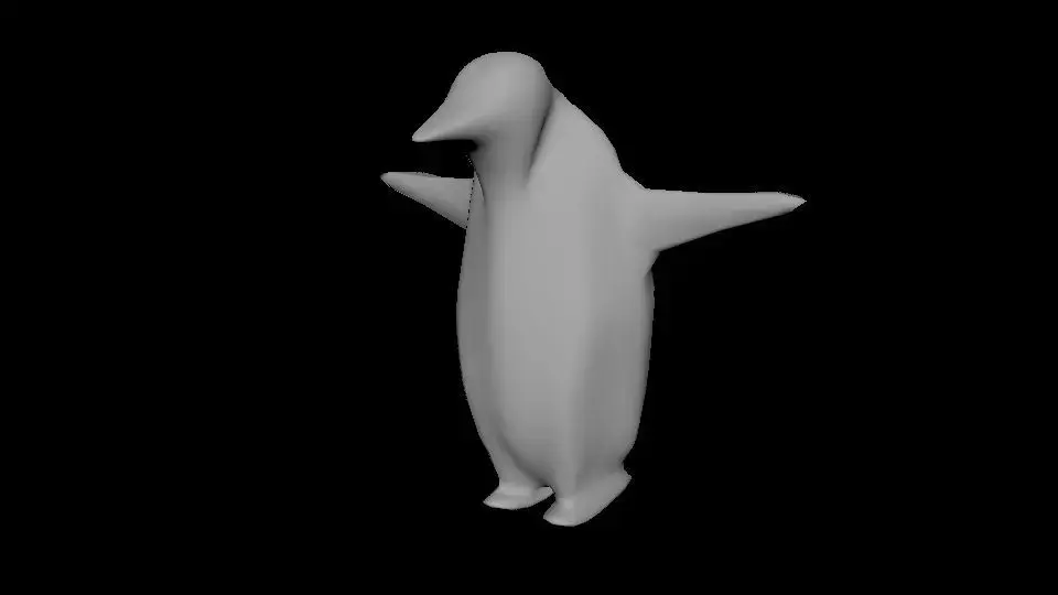 penguin Free 3D model get