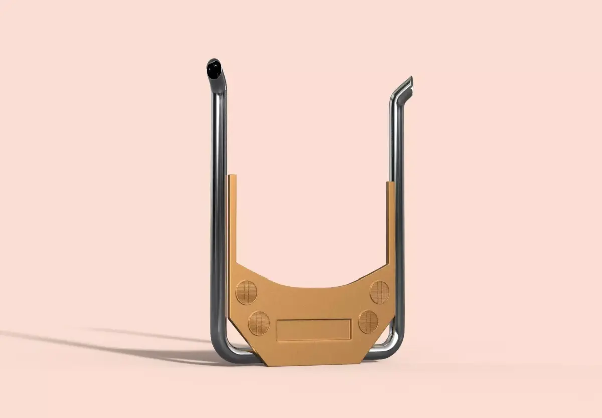 Truck Back Cab Plate 6 3D model