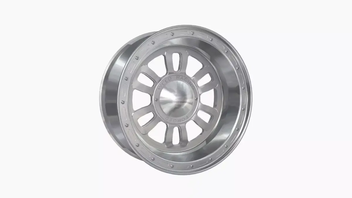Weld Racing Mountain Crusher wheel Low-poly 3D model