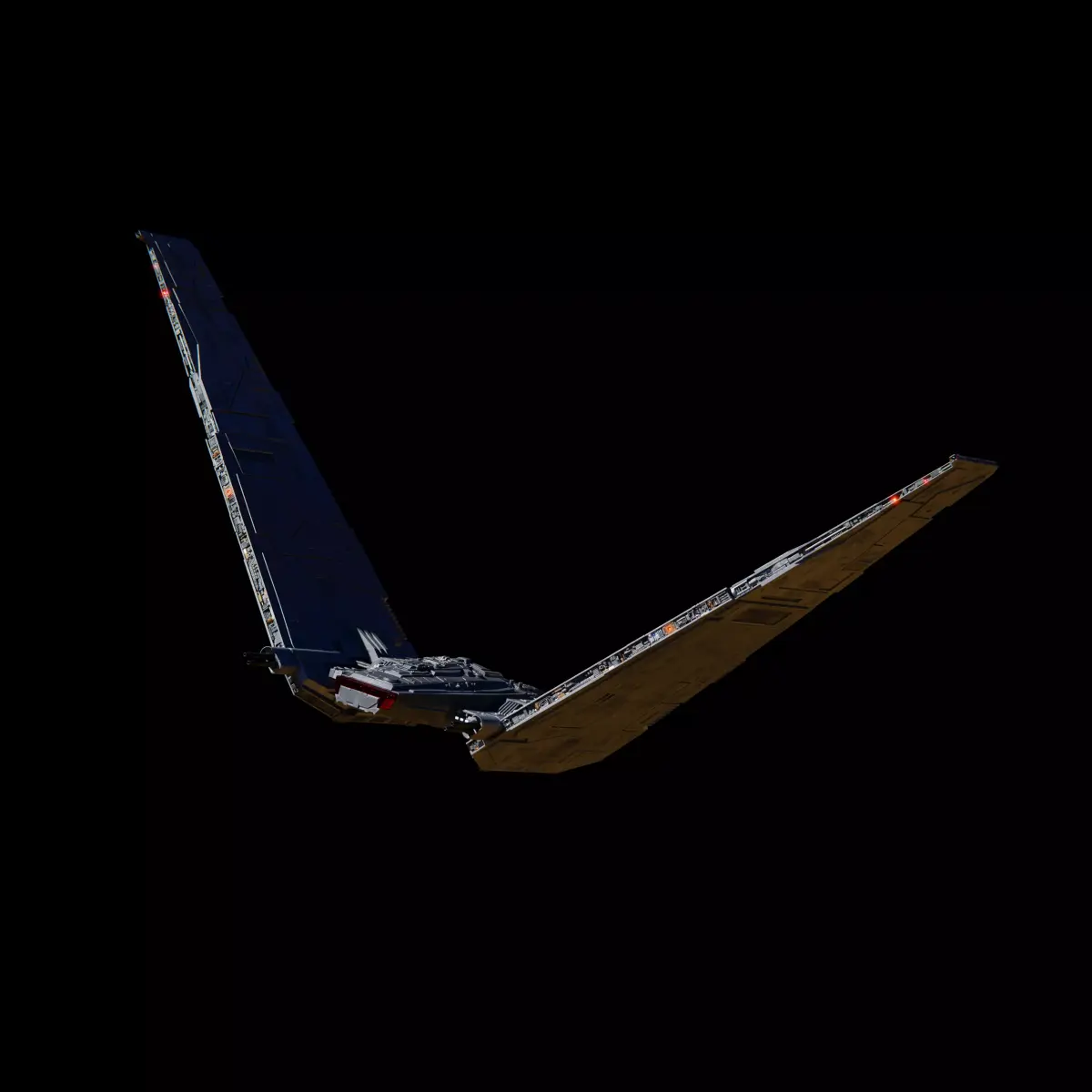 star wars command shuttle 3D model