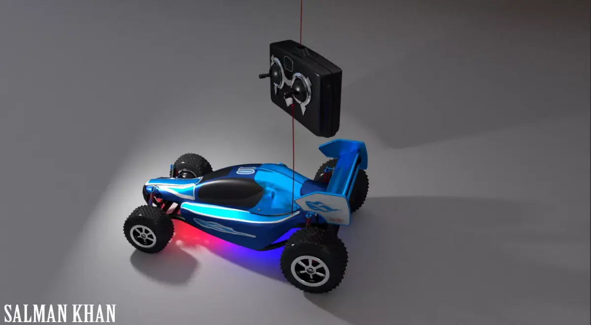 RC CAR Free 3D model