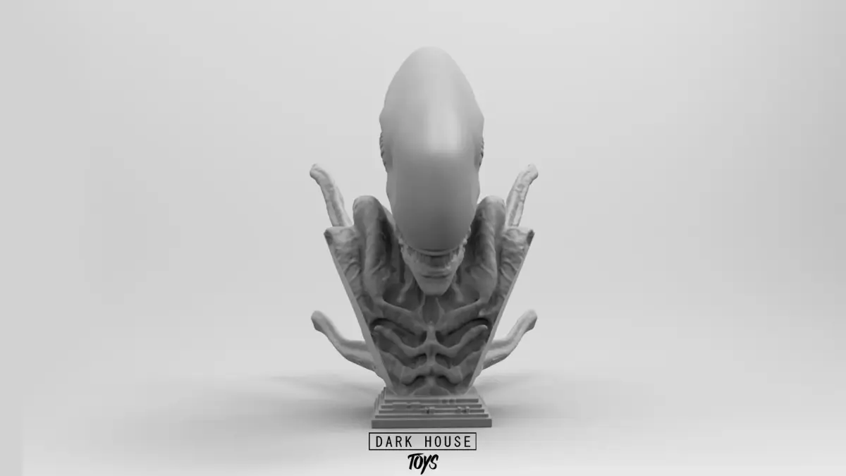 Scout Alien Xenomorph Bust 3D Printing model 3D print model purchase
