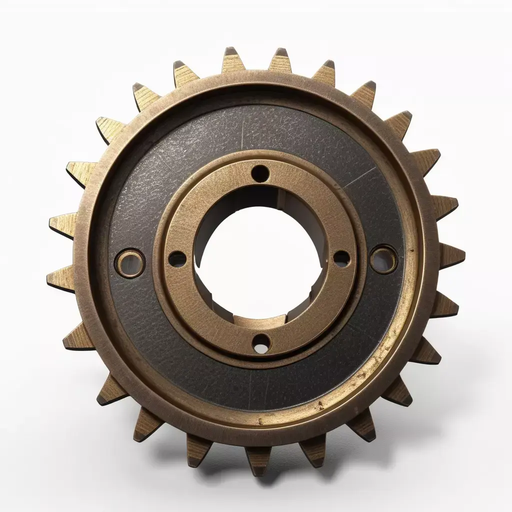Metallic Gear Cogwheel Engine Part 3D model