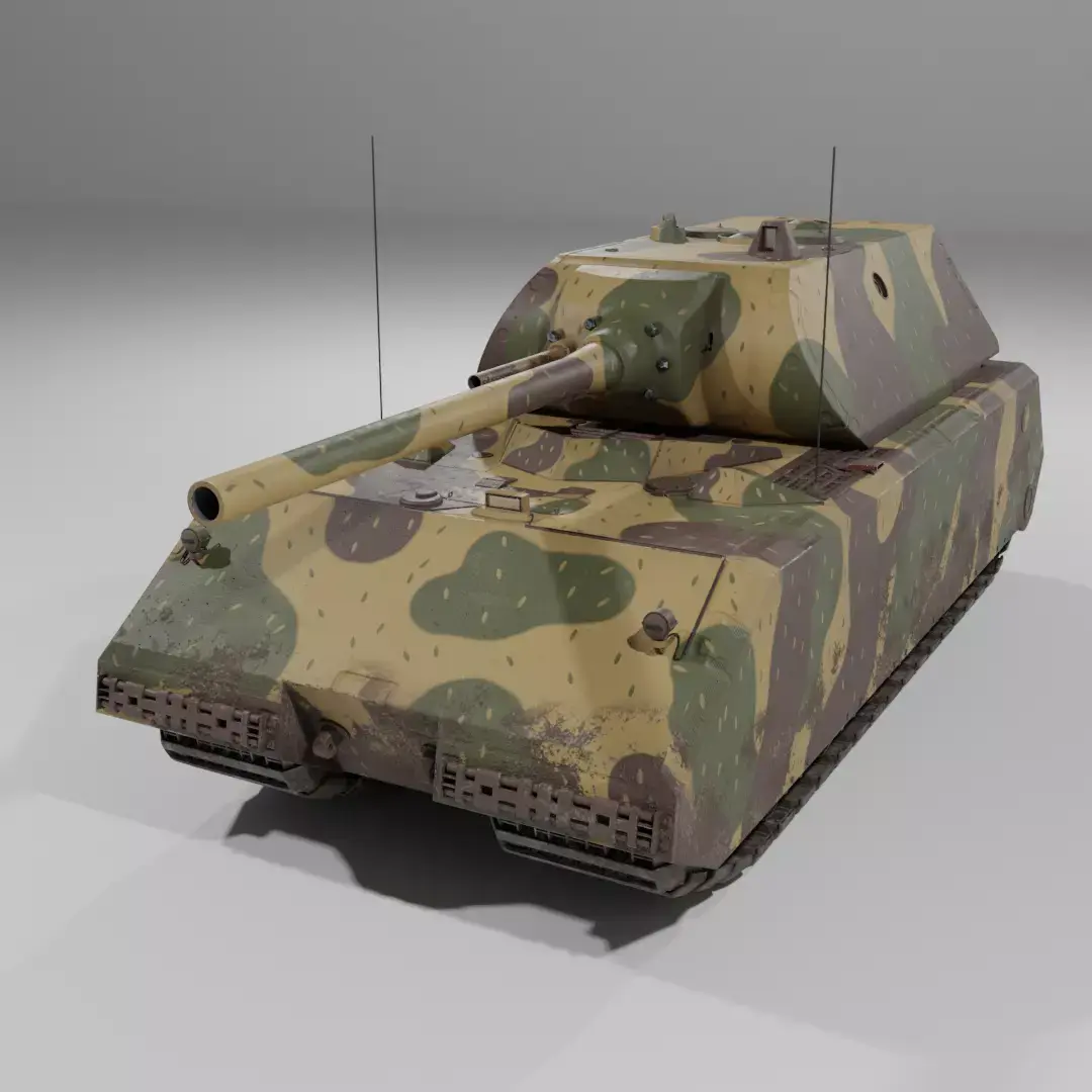 Panzerkampfwagen VIII Maus Free 3D model