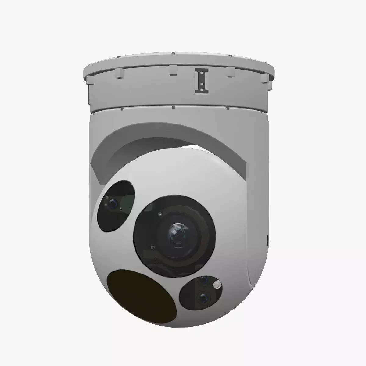 Wescam L3 White Low-poly 3D model