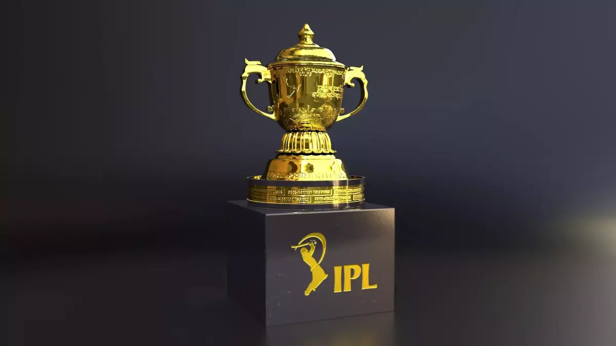 IPL Trophy 3D model