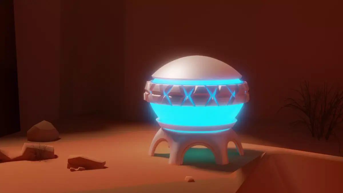 Sci-Fi Space Building 3D model