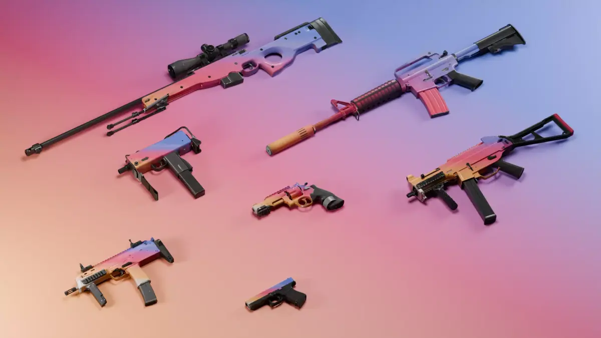 CS2  Fade Collection 3D model
