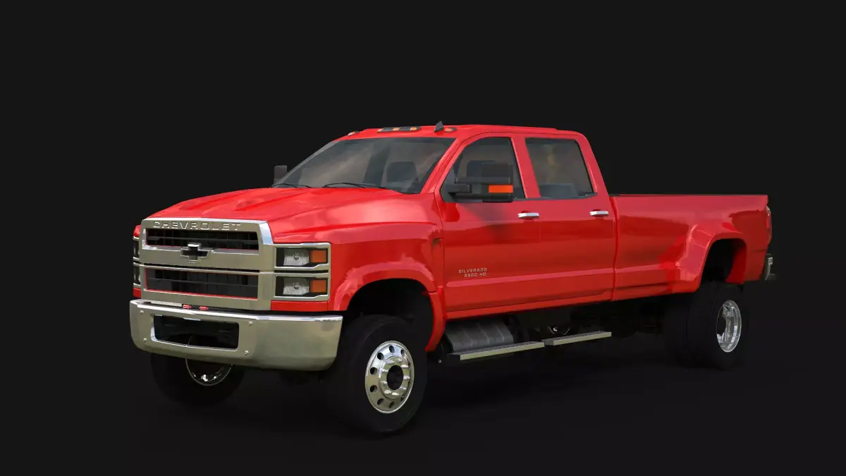 2020 Chevrolet Silverado 4500HD Pickup 3D model