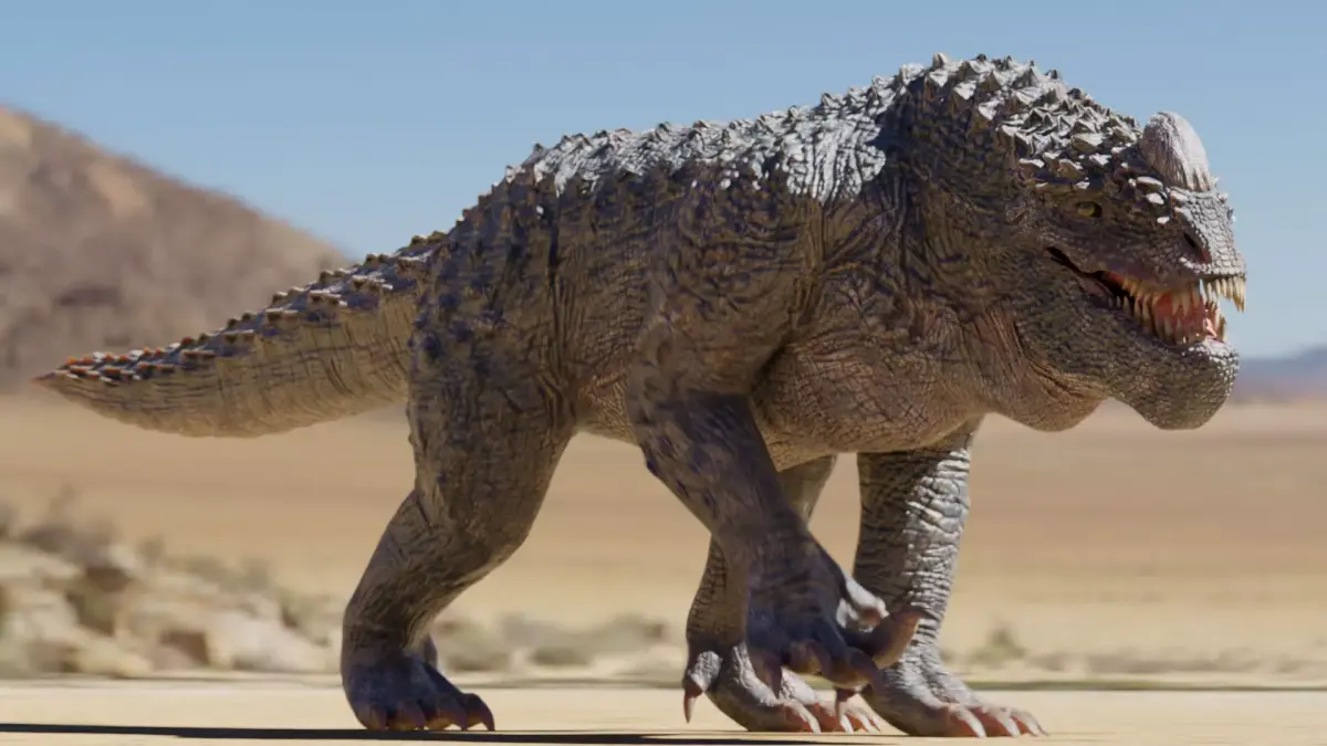 Gamourosaurus Free 3D model