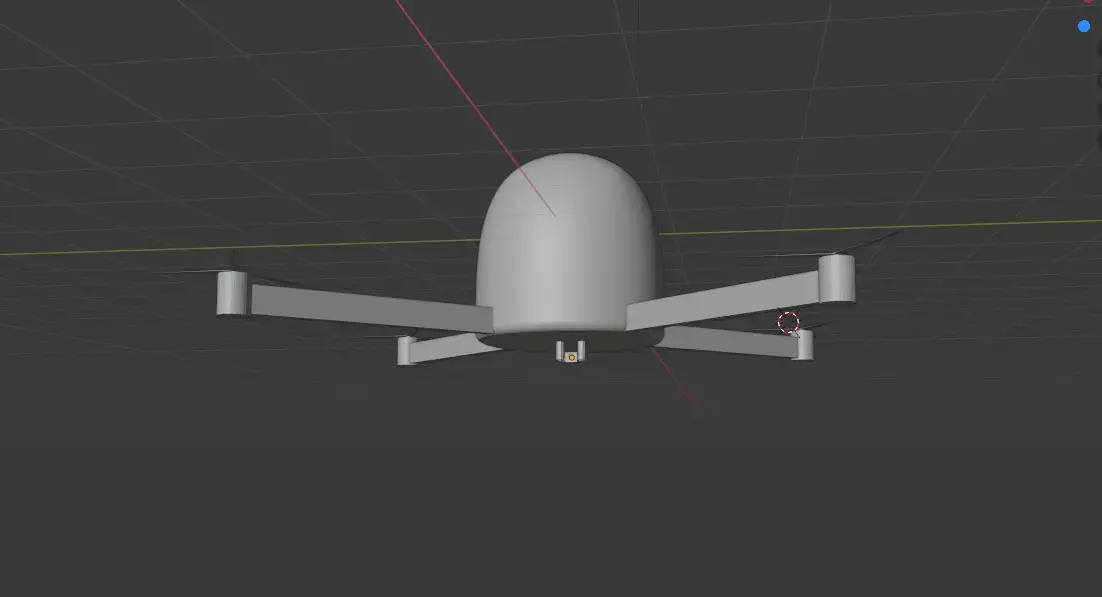 quadcopter drone 3D model purchase