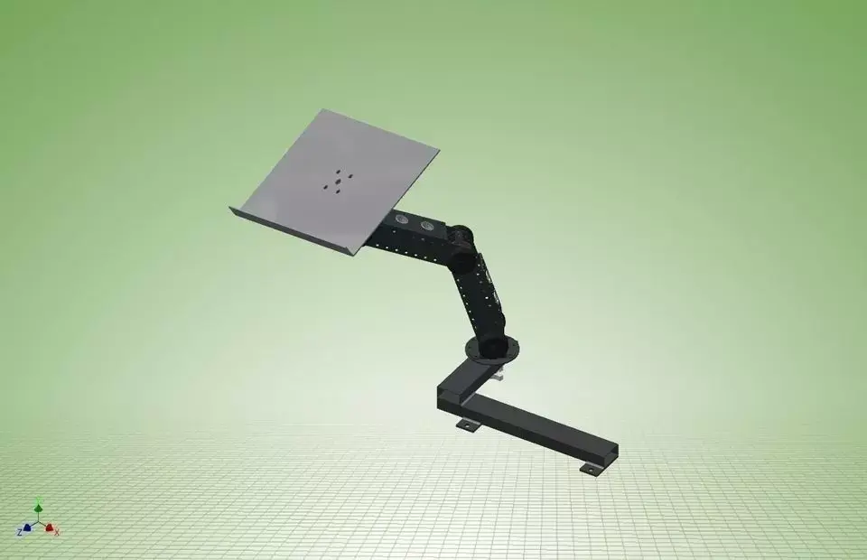 Motorola LapTop Vehicle Mount Free 3D model