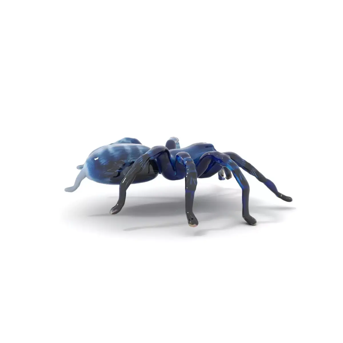 Blue Tarantula Arachnid model pack Low-poly 3D model