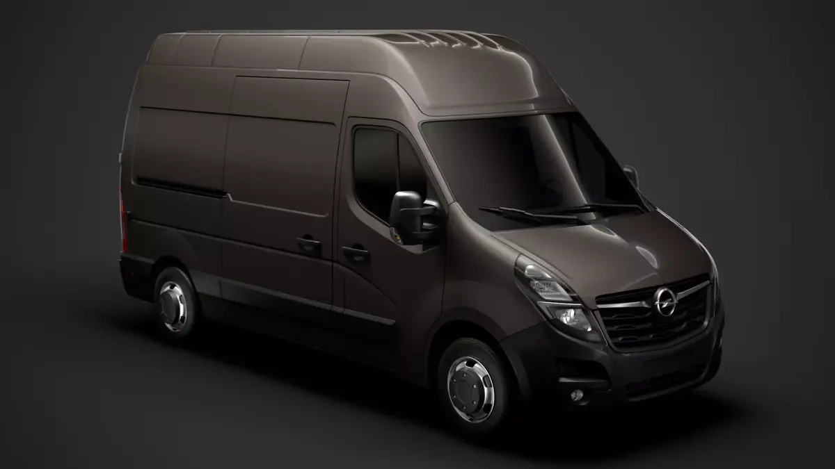 Opel Movano L2H3 Van 2020 3D model