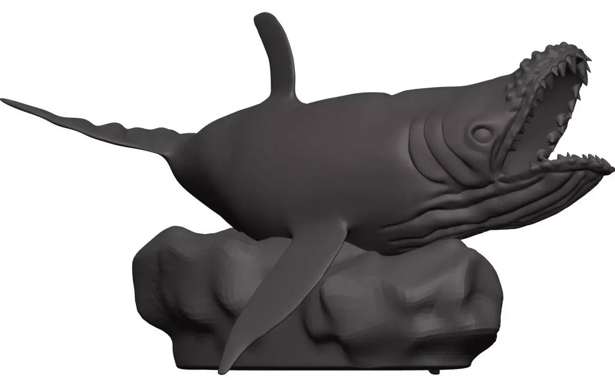 Humback Whale  3D model