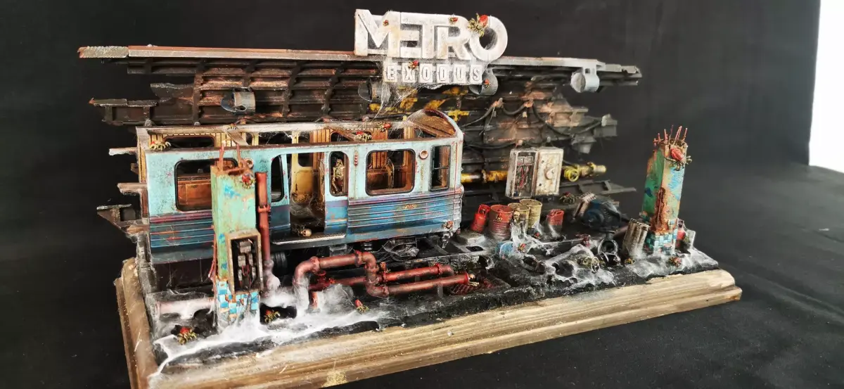 SUBWAY METRO Diorama READY TO PRINT 3D print model