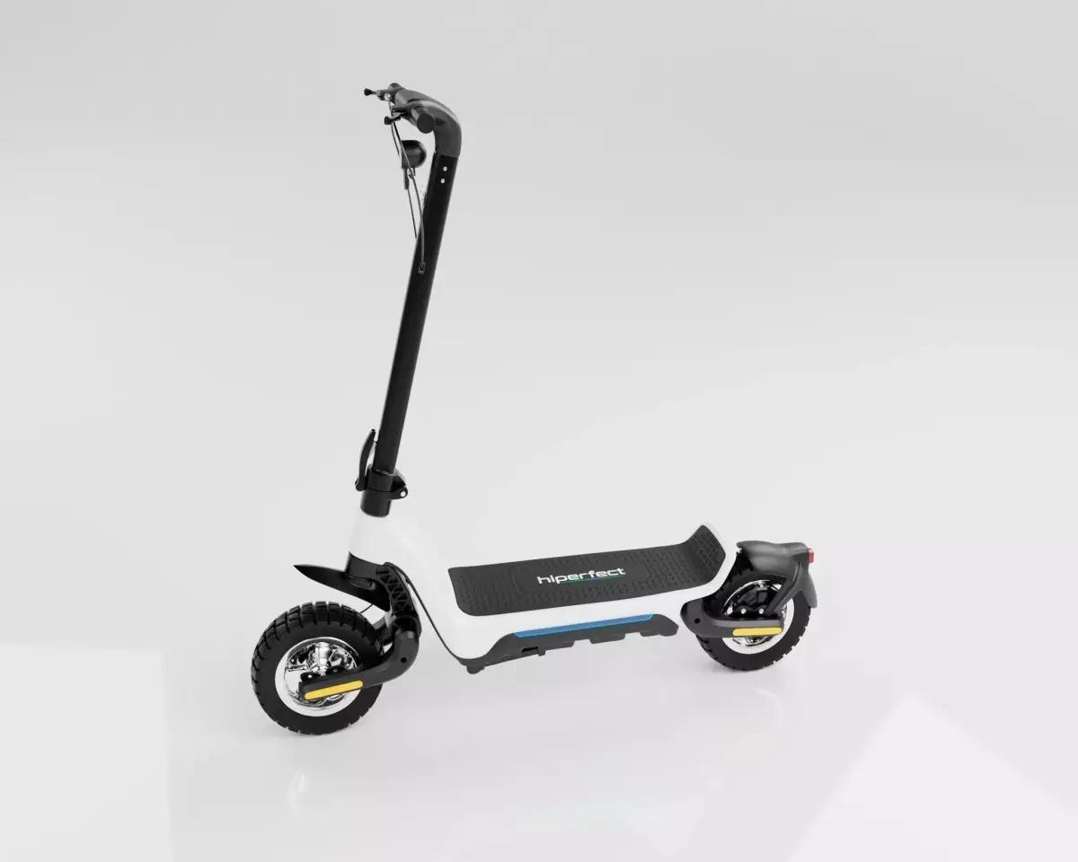 Electric Scooter - Cart type  e-bike 3D model