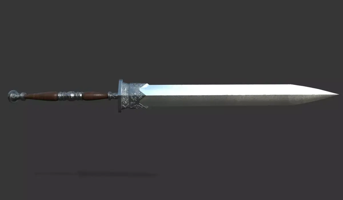 Sword 1 Low-poly 3D model purchase
