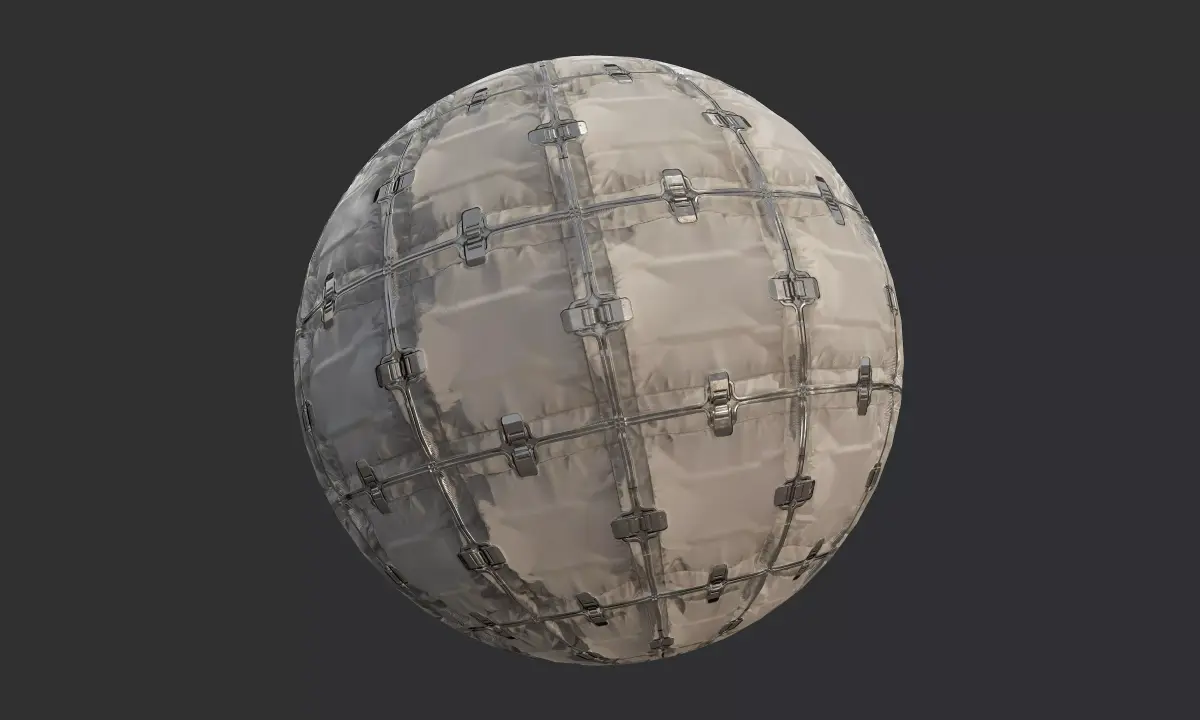 Sci-Fi Military Seamless PBR Texture 74 Texture