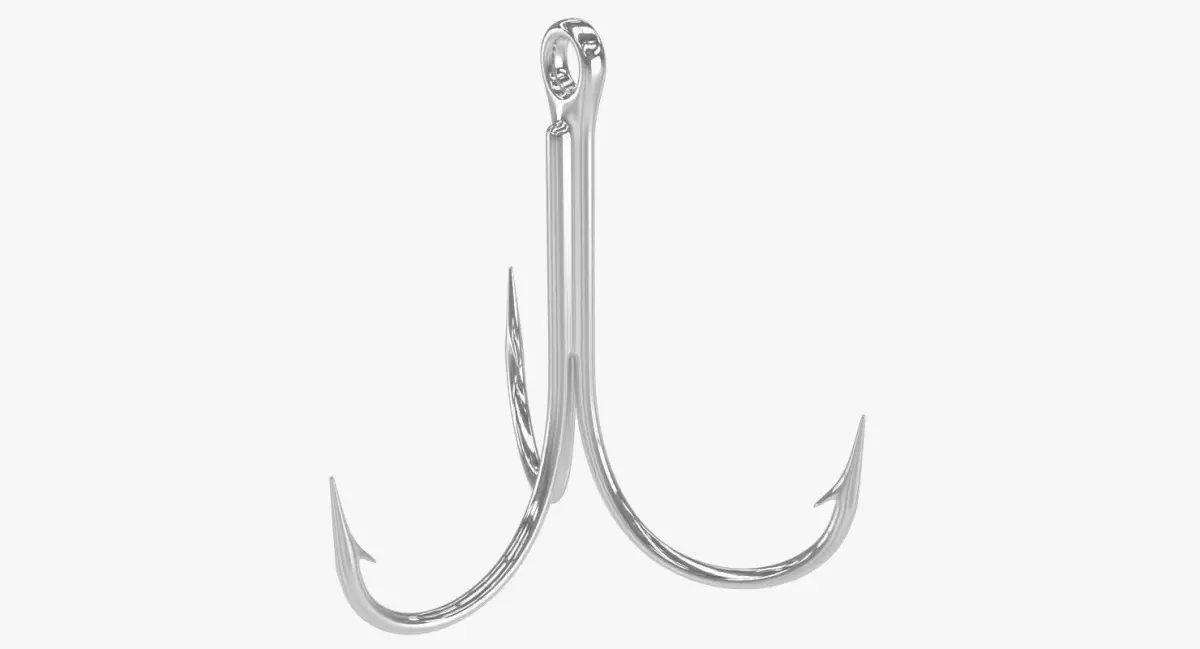 Fishing Hook 2 3D model purchase