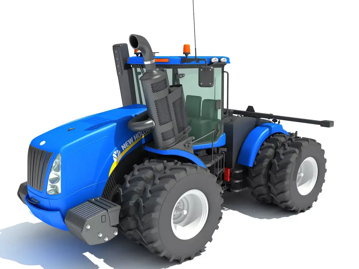 New Holland Agricultural Tractor 3D model