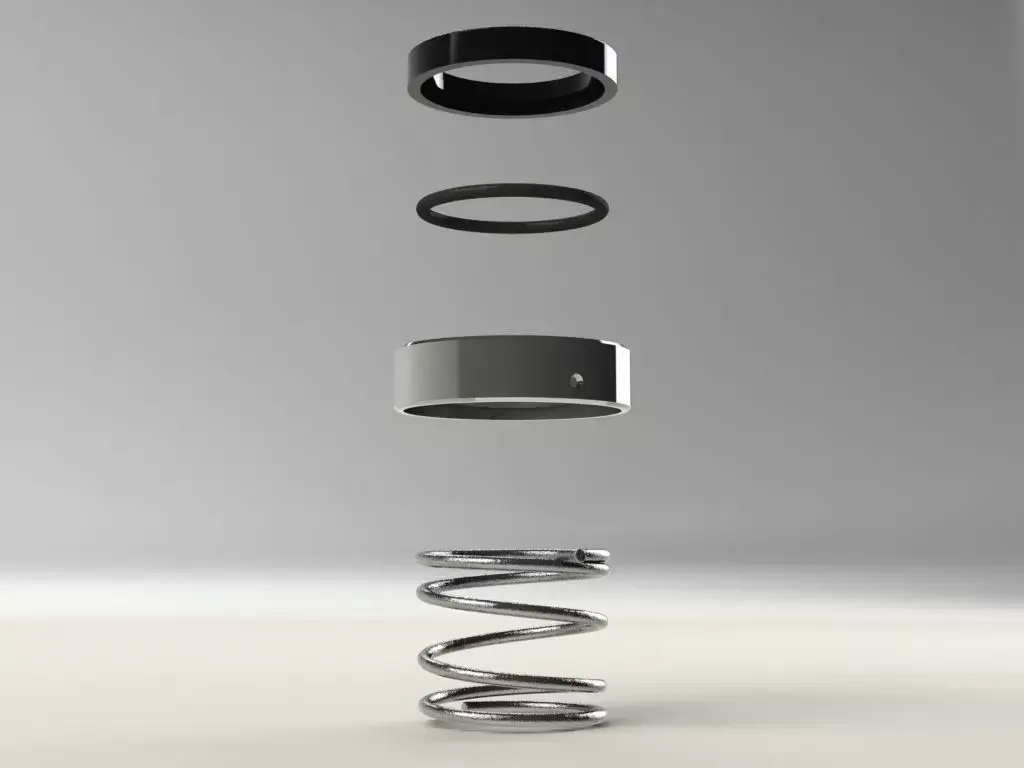 Mechanical seal Free 3D model