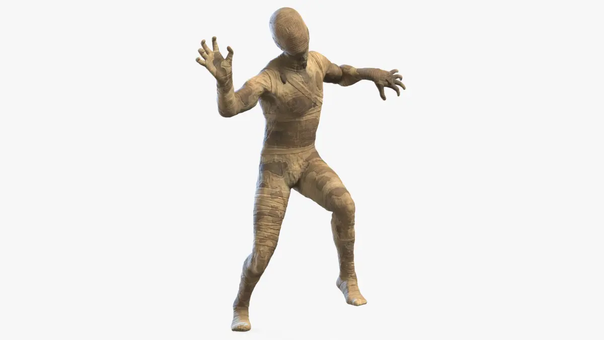 Mummy Rigged 3D model
