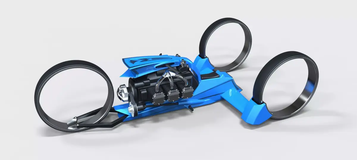 Trike concept 3D model