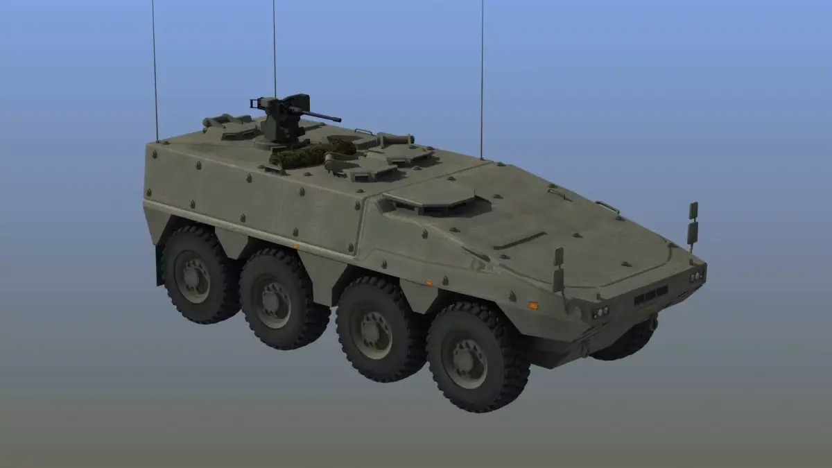 Boxer Mech Infantry Vehicle 3D model