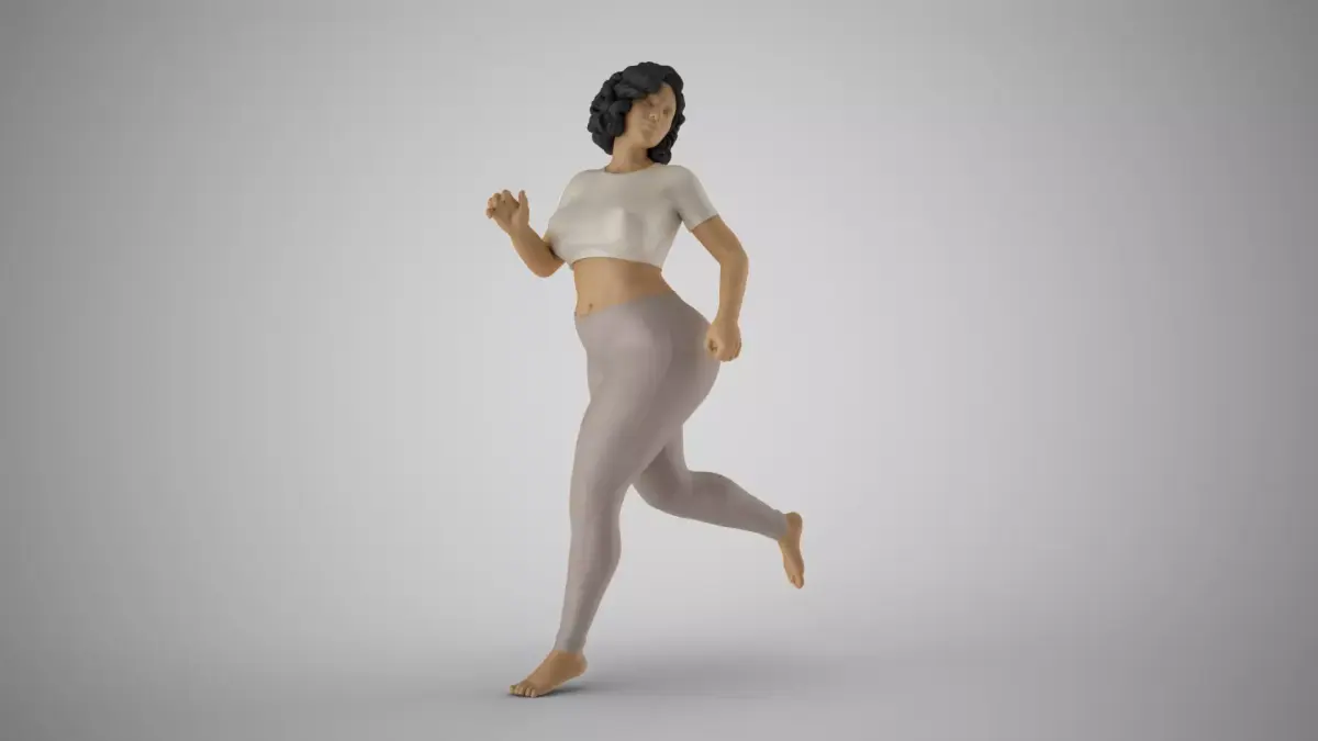 Relaxed Runner 3D print model