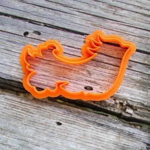 Bird Khokhloma cookie cutter for professional Free 3D print model