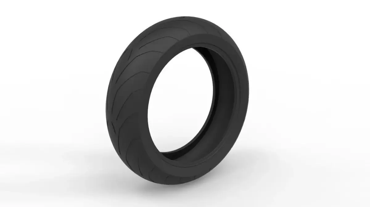 Pirelli Angel GT Rear Motorcycle Tyre 3D model