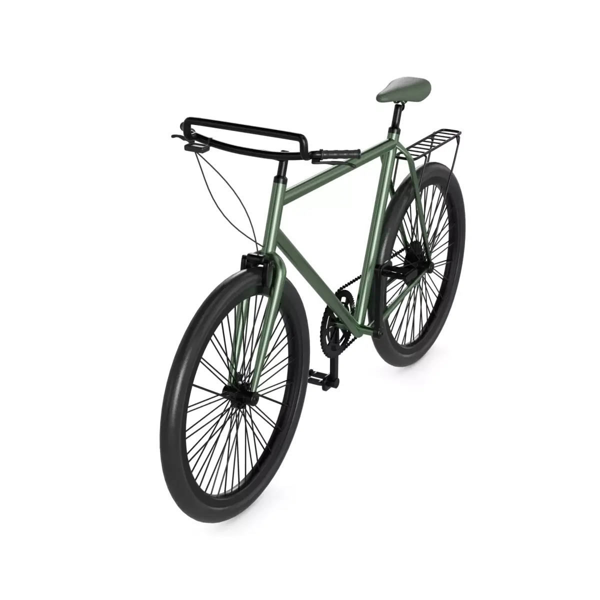 City Bike 3D model 3