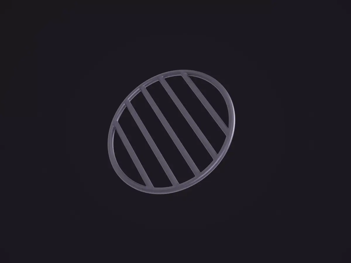 Round Grate 3D model