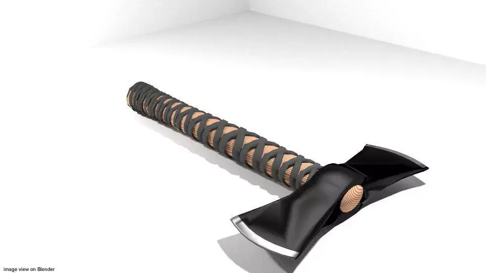 Battle Axe - Tomahawk 3D model