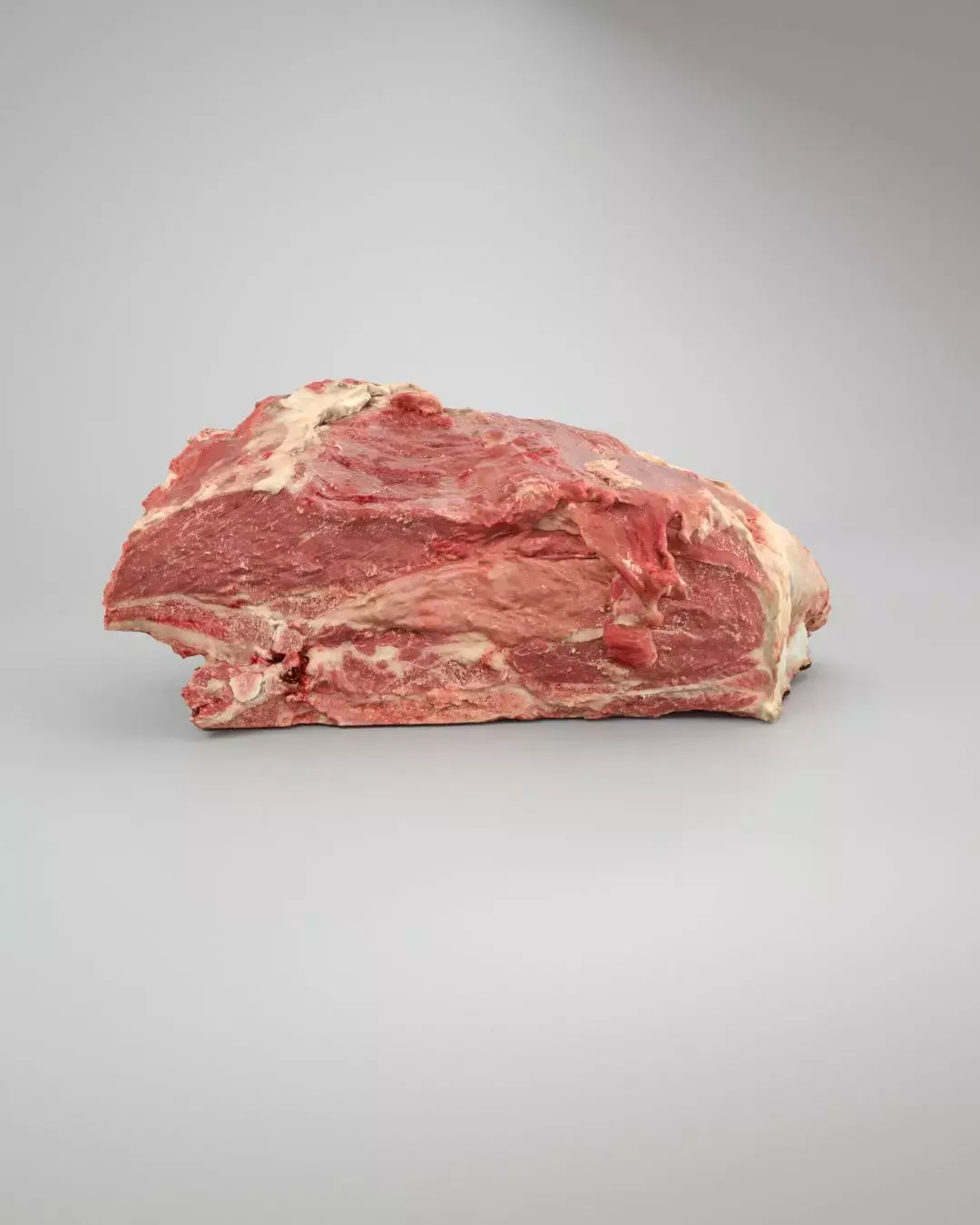 Raw Pork Meat Low-poly 3D model