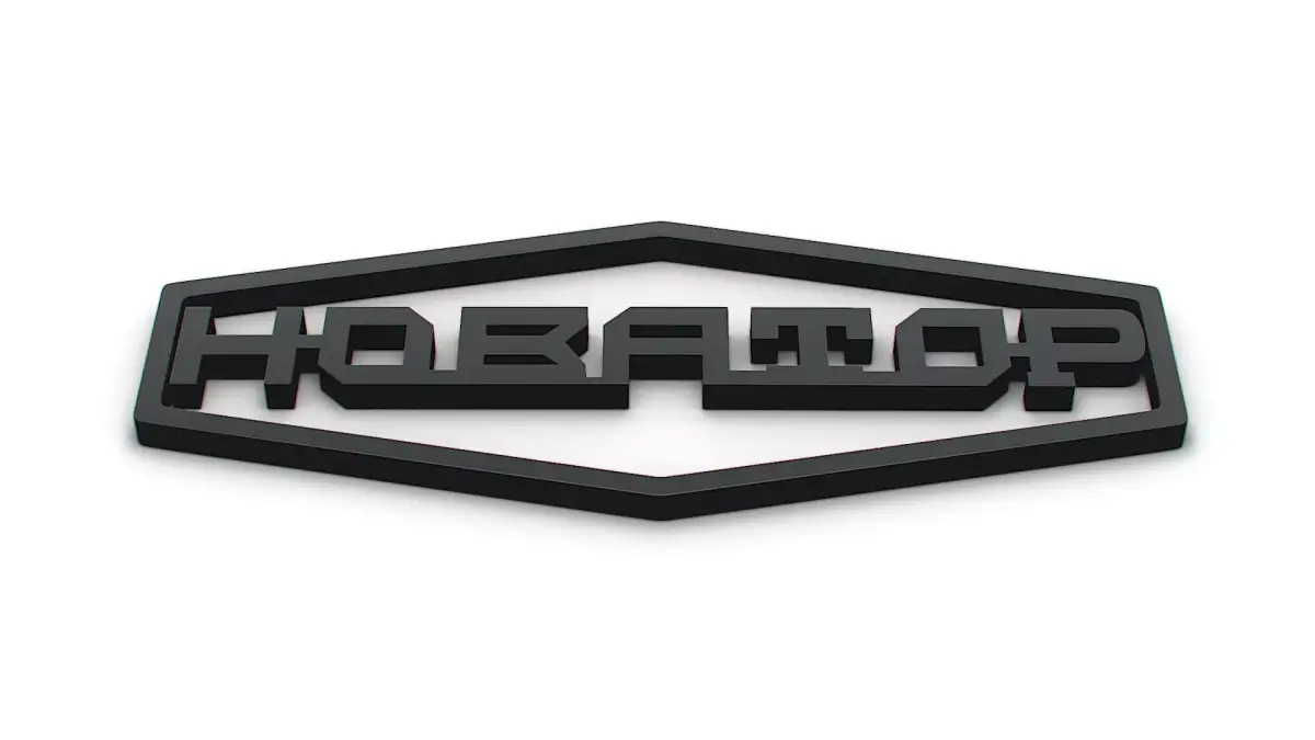 Novator logo 3D model