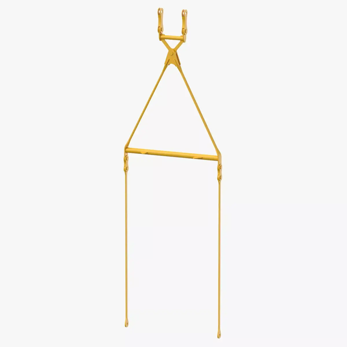 Crane Fixed Pendant Link Yellow1 3D model