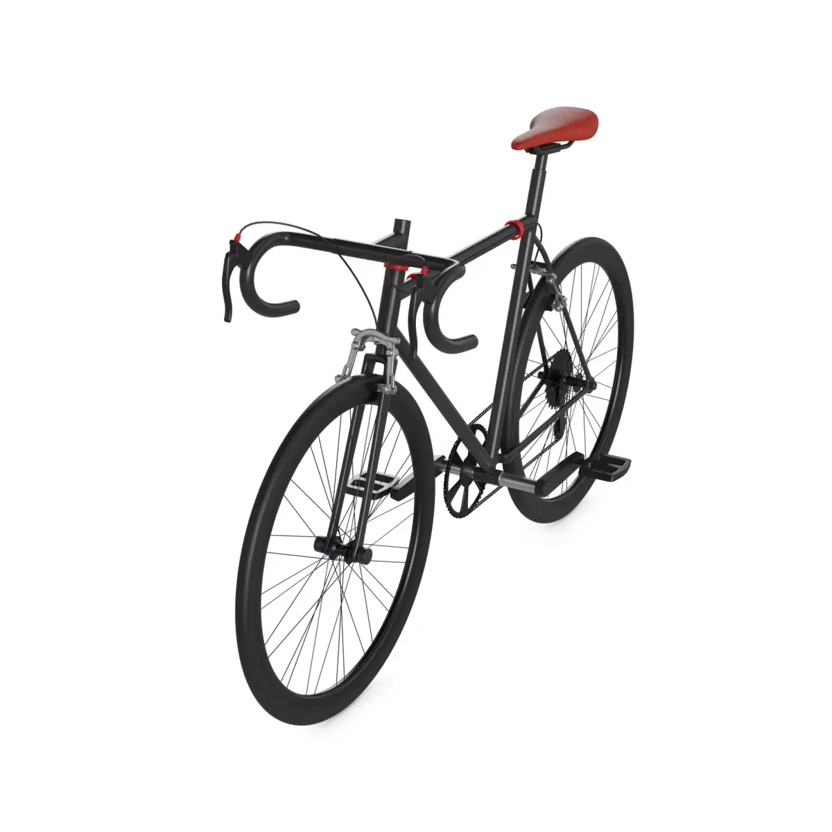 Aero Road Bike 3D model