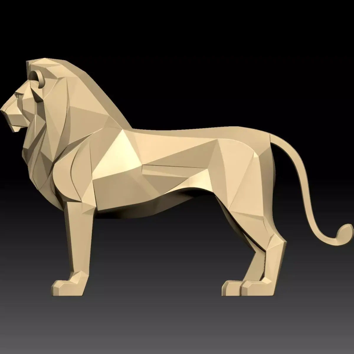 The Lion 3D model