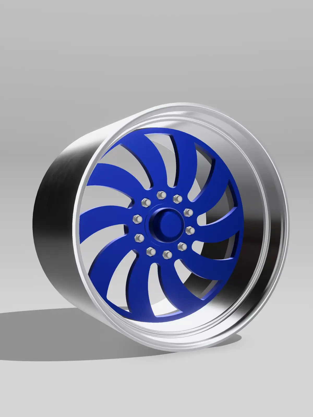 Swamper Mud Truck Wheels 40 inch Turbine 3D print model