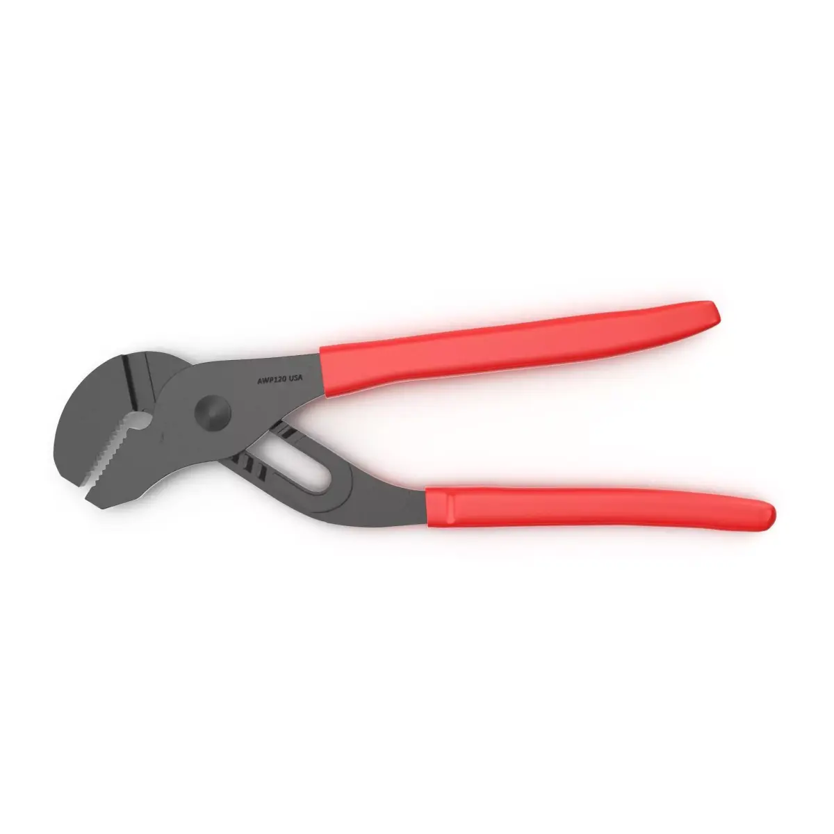 Adjastable joint pliers serrated jaws Low-poly 3D model