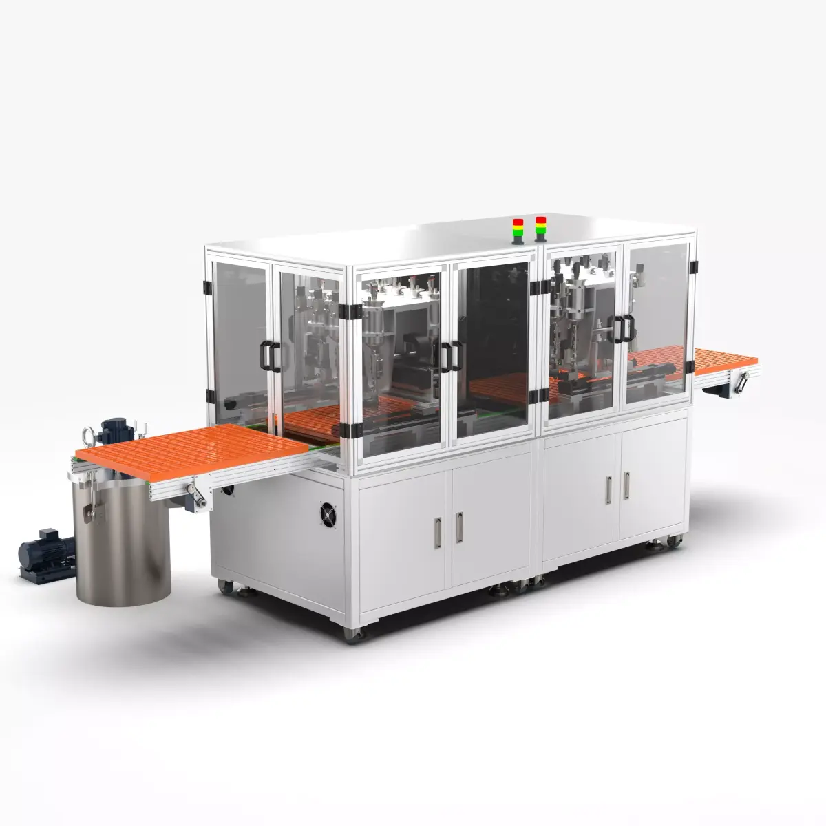 Automatic Double Station Pouring Machine 3D model