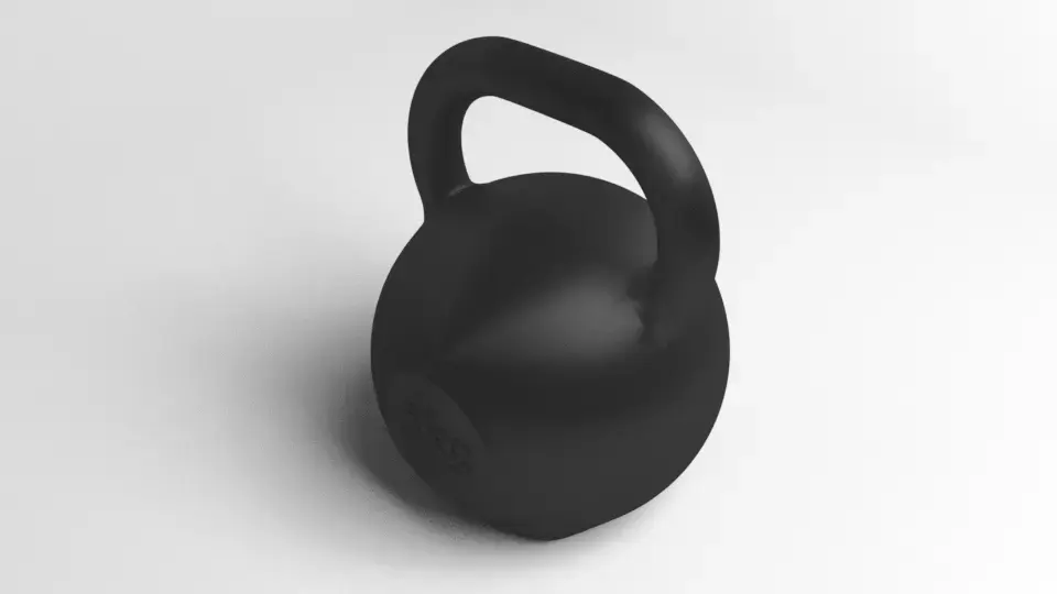 Kettlebell 5kg 3D model