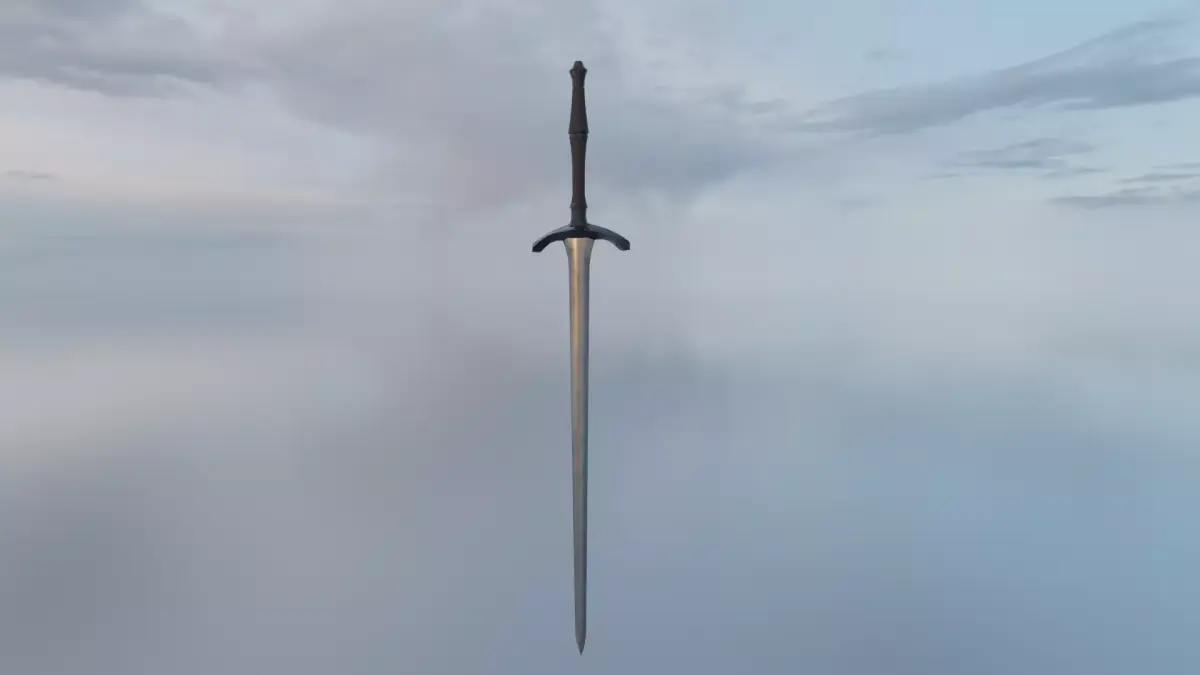 Ludwig Sword Free low-poly 3D model