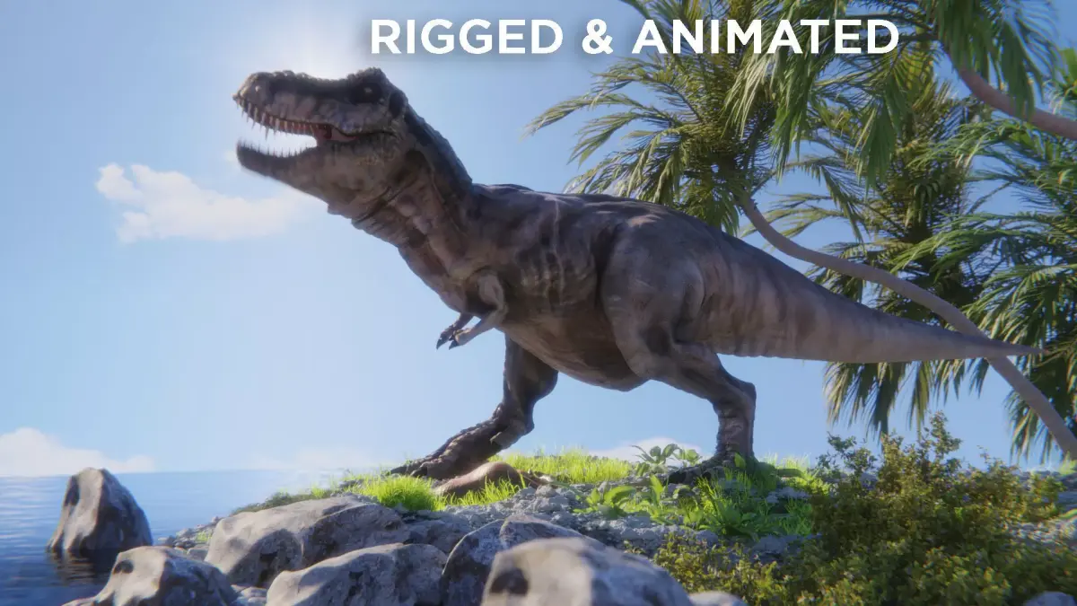 Tyrannosaurus Rex T rex Jurassic Park  3D model