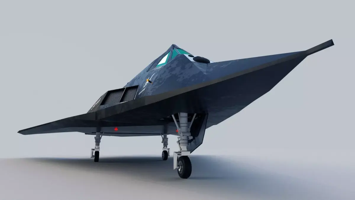 Lockheed f-117 nighthawk 3D model