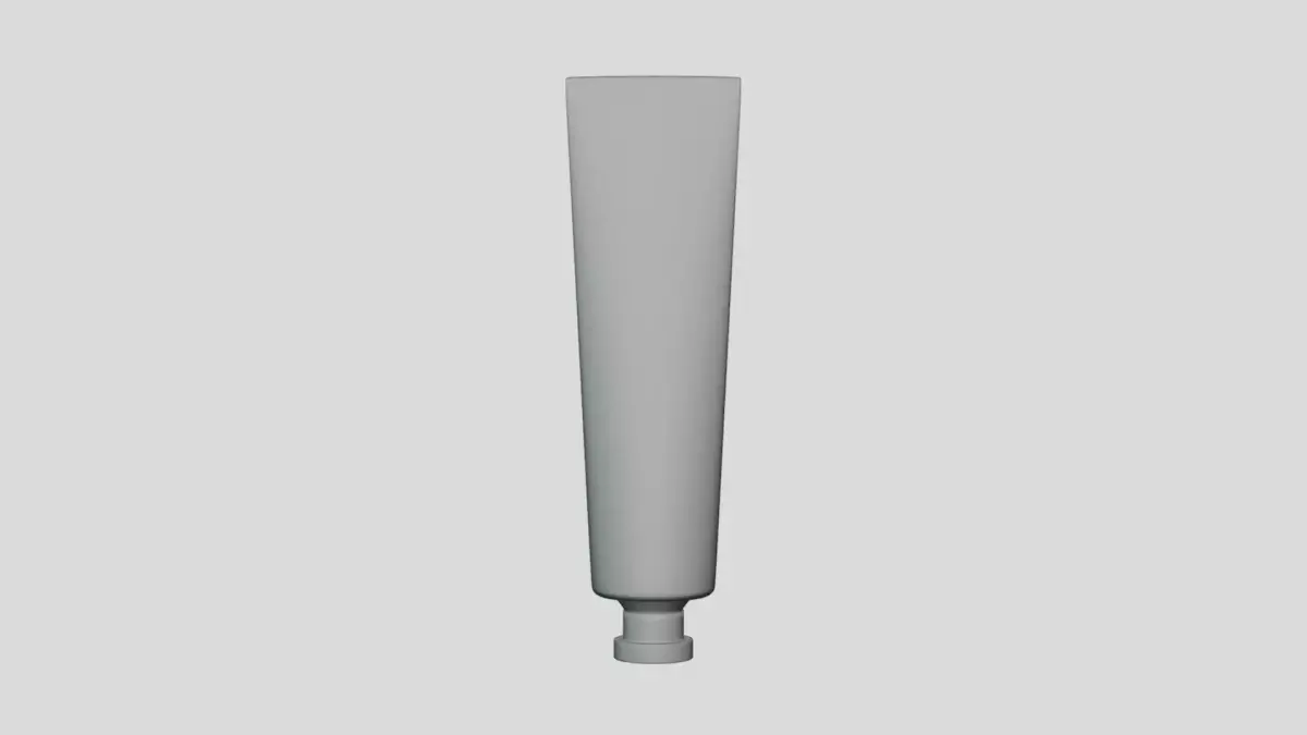 Basic Fish Pasta  Geometry Only No Textures No Materials 3D model