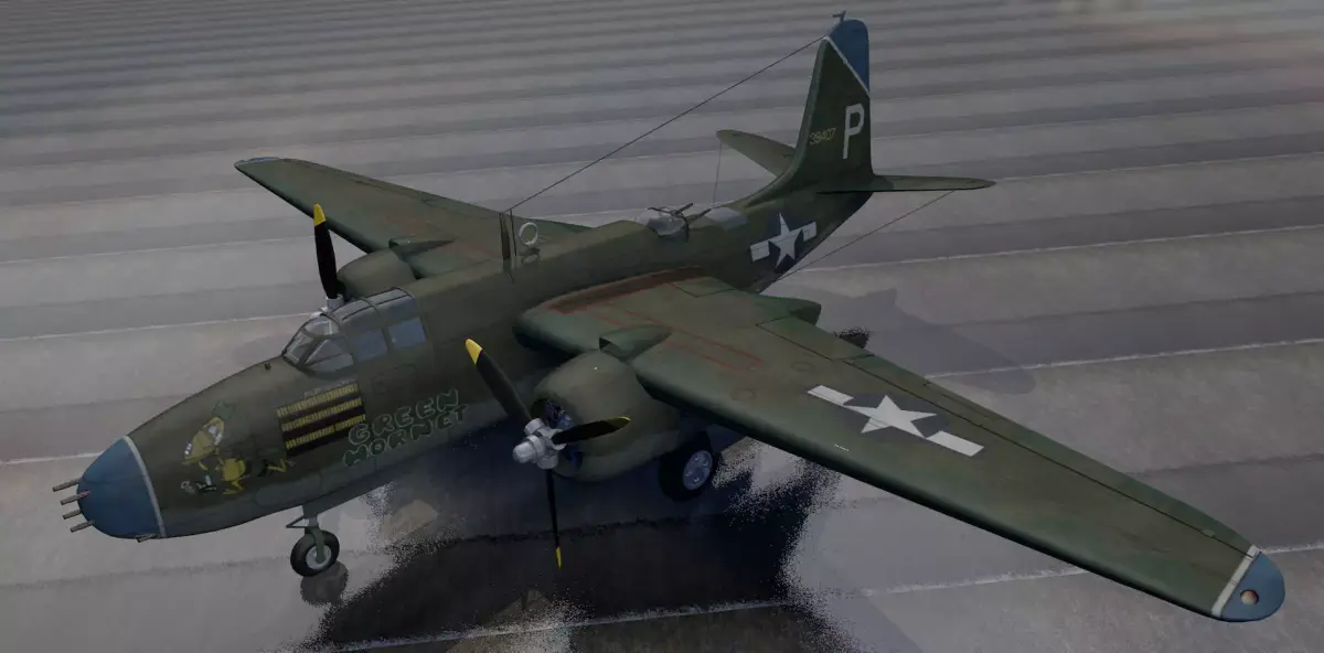 Douglas A-20G Havoc 3D model